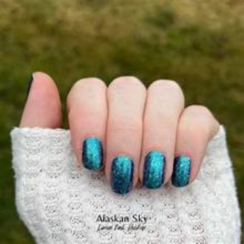 Alaskan Sky Color Street Nail Polish Strips